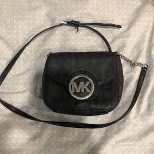 Michael Kors Black Fulton Small Crossbody bag